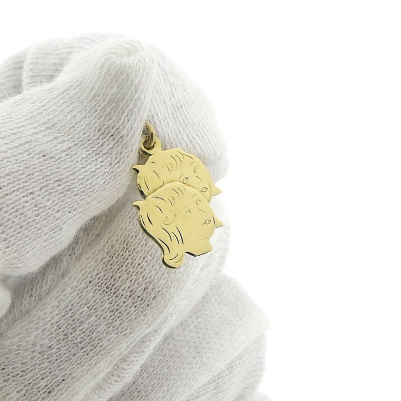 Image 2 of Gold pendant; Gemini