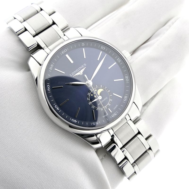 Image 10 of Longines Master Collection 'Moonphase' L29094926; Automatic men's watch