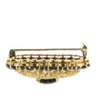 Image 4 of Antique gold brooch with garnet