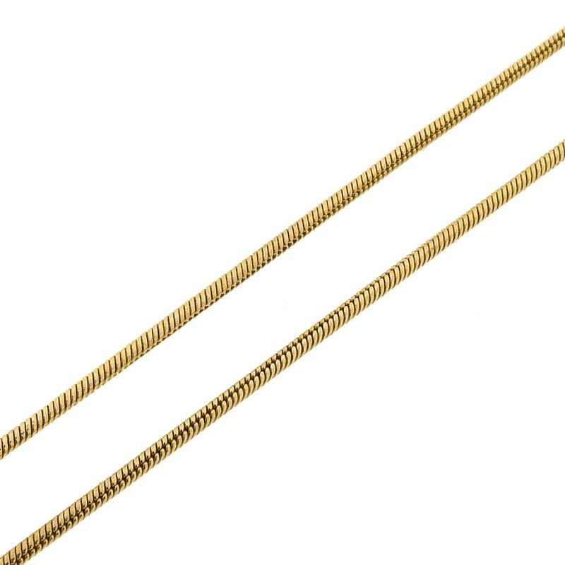 Image 6 of Gold snake link chain | 44 cm
