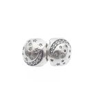 Image 4 of Pandora clip charm; Silver; Moon and Stars