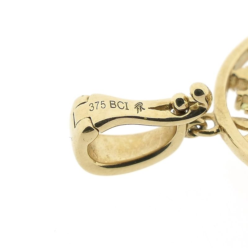 Image 6 of 9 carat Tree of Life pendant with a mix of gemstones