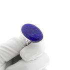 Image 9 of Silver ring with lapis lazuli | Vintage