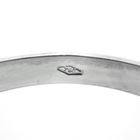 Image 8 of 18 carat white gold ring with 0.36 ct. diamonds.