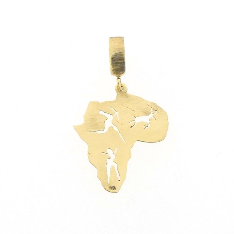 Image 6 of Gold pendant Africa