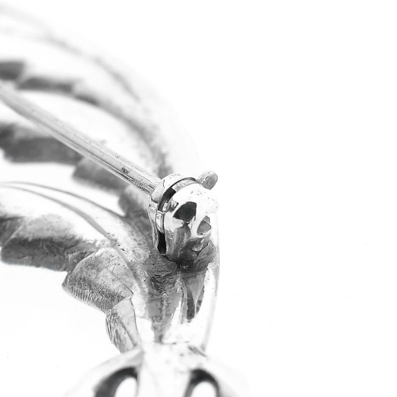 Image 7 of Silver Elegant Feather Brooch