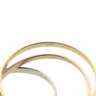 Image 5 of Tricolor Gold Trinity Ring