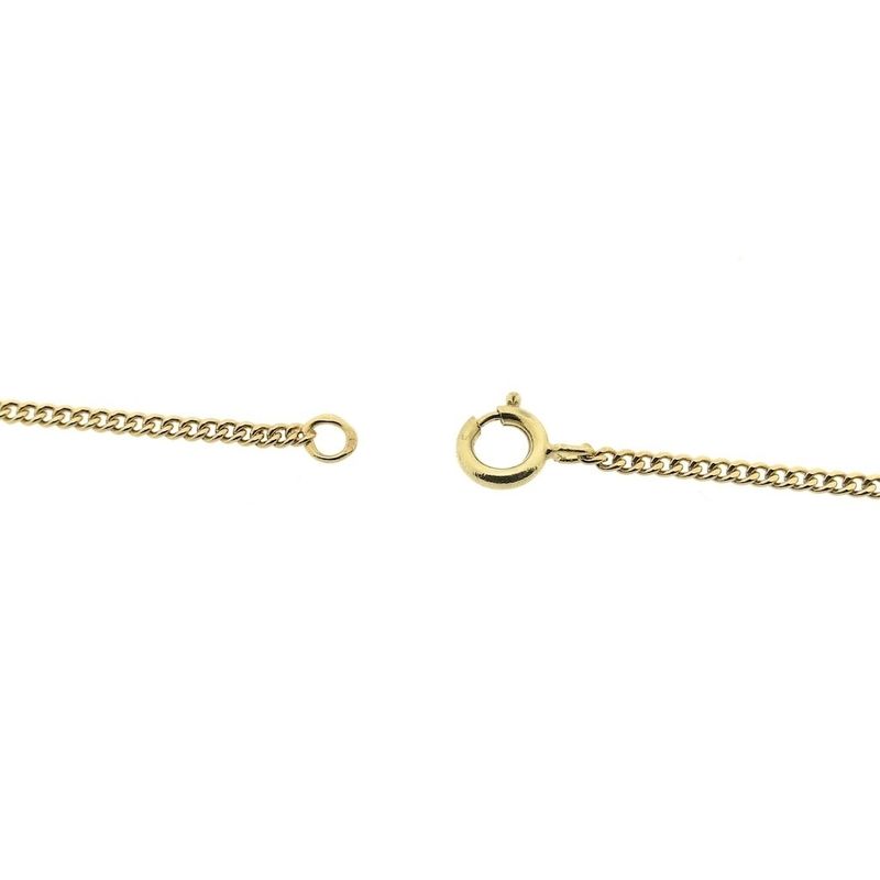 Image 3 of Gold gourmet link chain | 72.5 cm