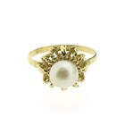 Image 4 of Gold ring with pearl