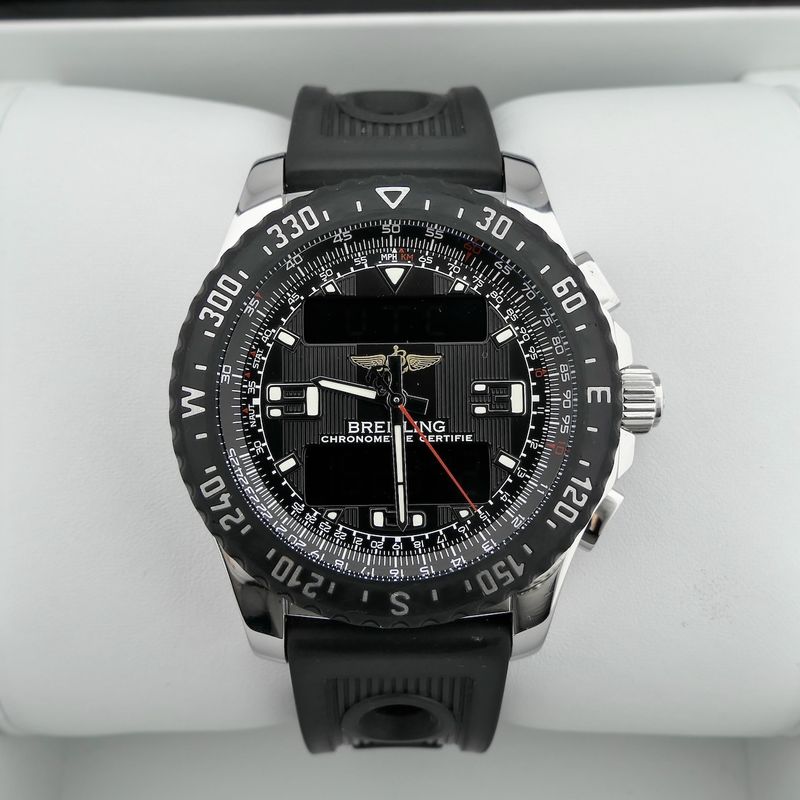 Image 16 of Breitling Airwolf Raven A78364; Professional Pilot's Men's Watch