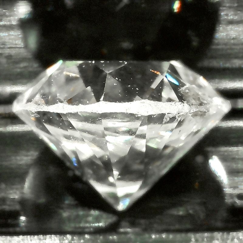 Image 3 of 0.41 ct. Brilliant cut diamond G/I1 + HRD Certificate - Natural diamond