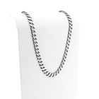 Image 3 of Silver Robust Gourmet Link Necklace