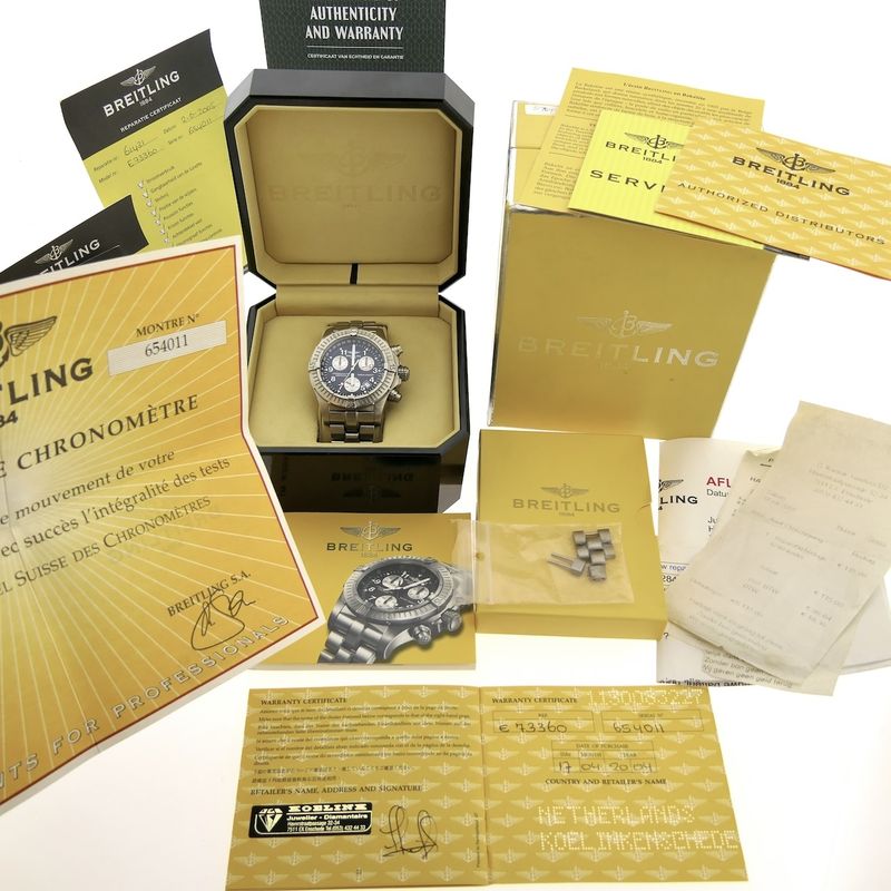 Image 17 of Breitling Avenger M1 Chronograph E73360; Chronograph men's watch