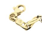 Image 6 of Two-tone gold infinity link chain