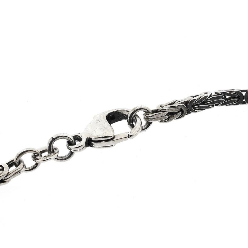 Image 3 of Silver Byzantine Link Bracelet