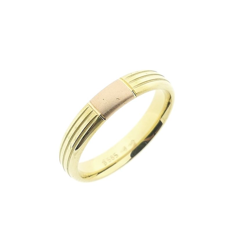 Image 1 of Two-tone gold (wedding) ring