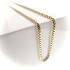 Image 2 of Golden Venetian link chain | 60 cm