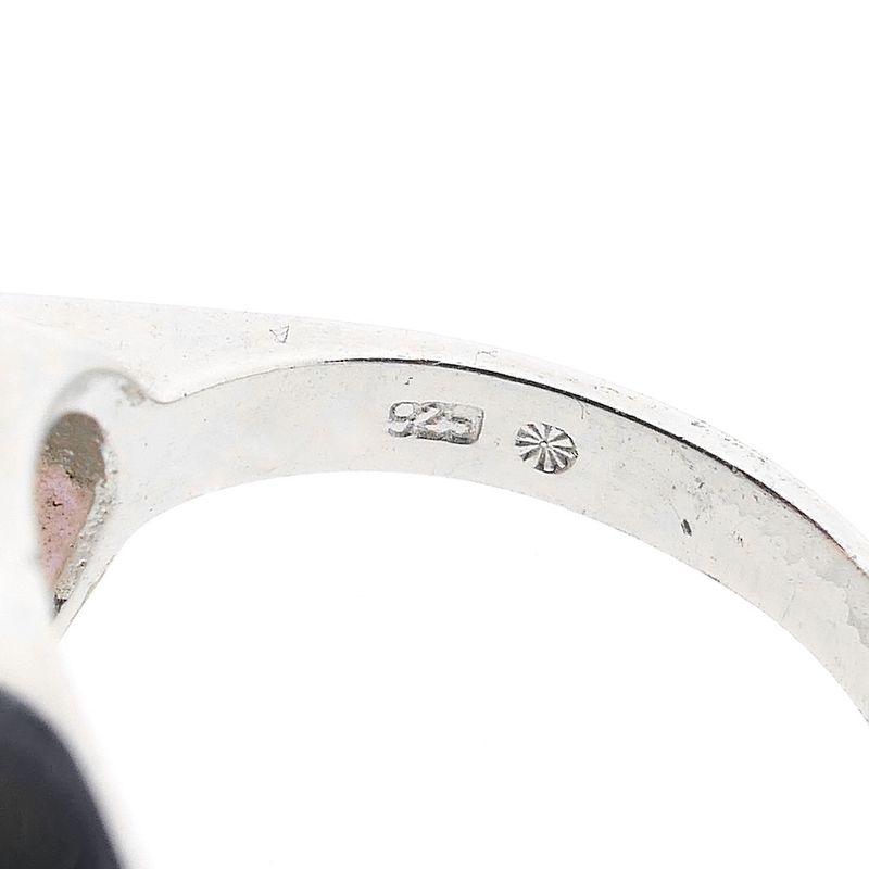 Image 8 of Silver ring with rose quartz