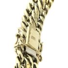 Image 8 of Gold French gourmet link bracelet | 20 cm