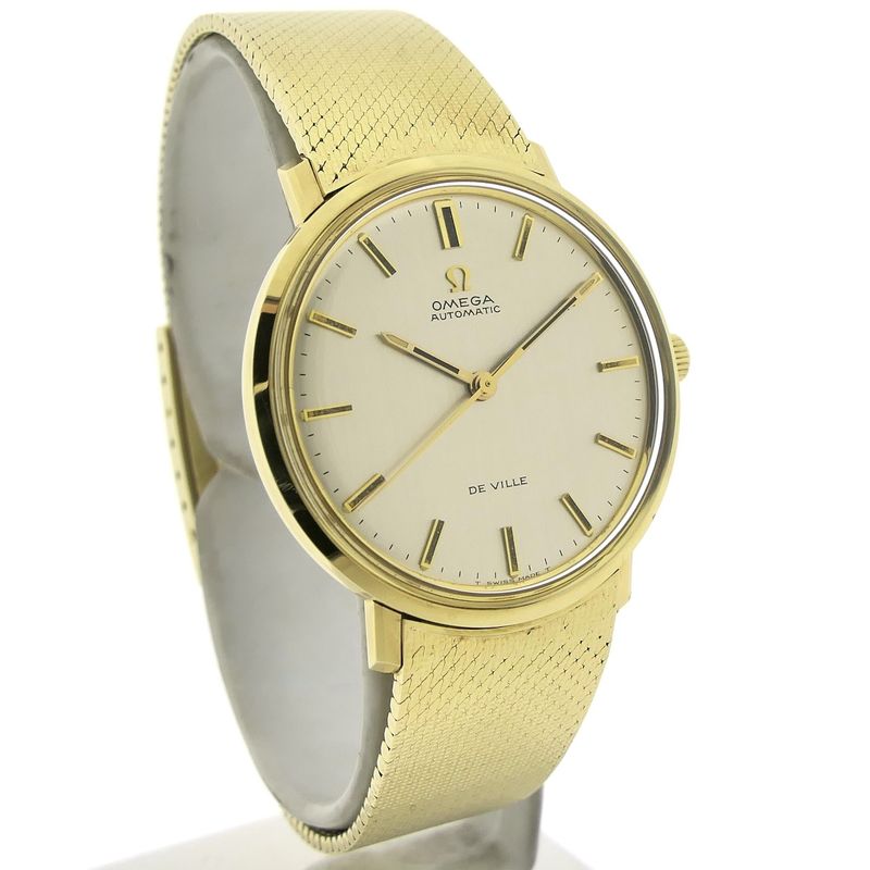 Image 3 of Omega DeVille Automatic; Vintage 14k gold men's watch