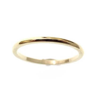 Image 2 of Yellow gold sliding ring; Desiree
