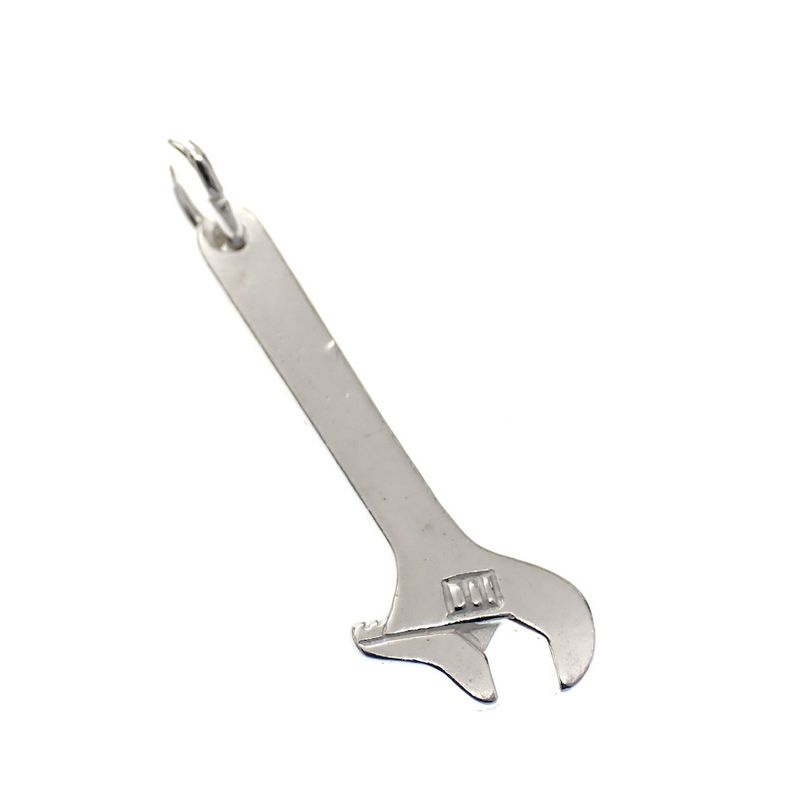 Image 2 of Silver charm; Wrench