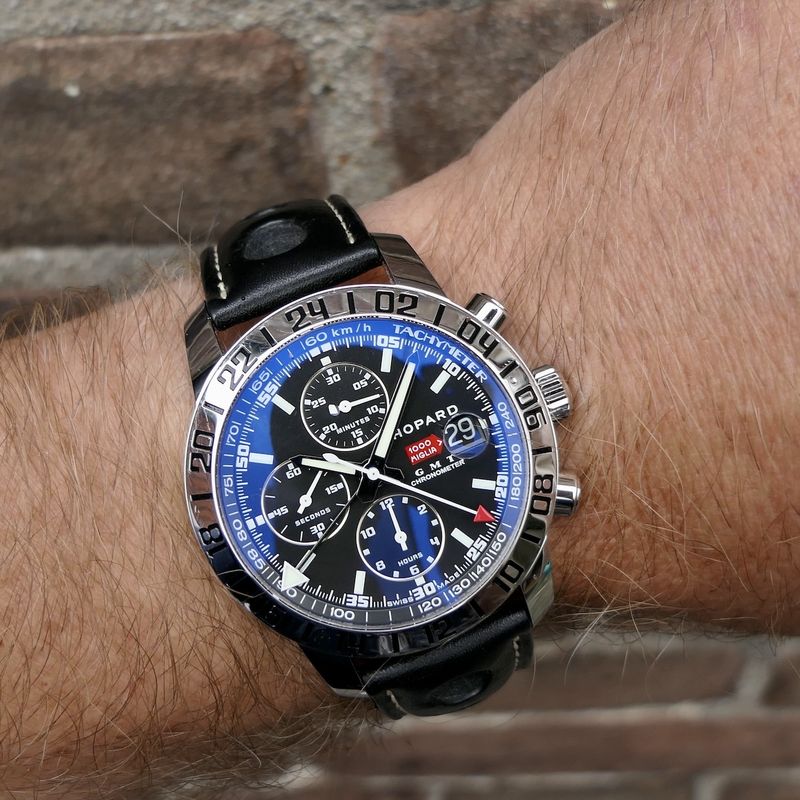 Image 16 of Chopard Mille Miglia GMT; Chronograph men's watch with second time zone
