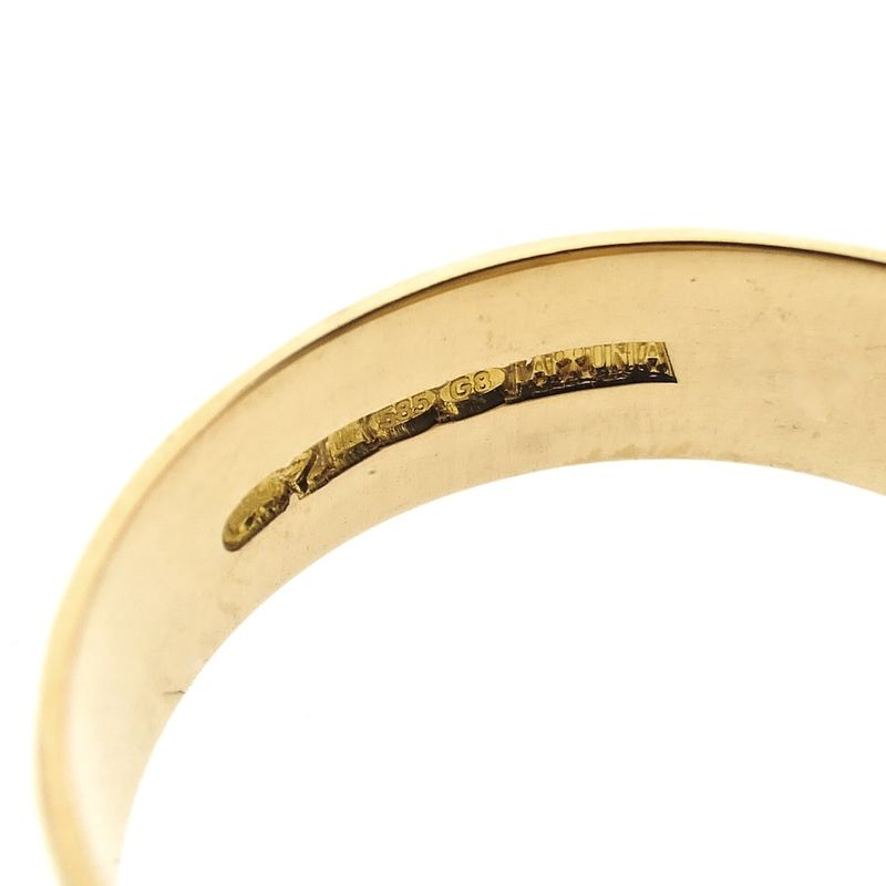 Image 8 of Gold Lapponia ring; 'Sormus Samurai'