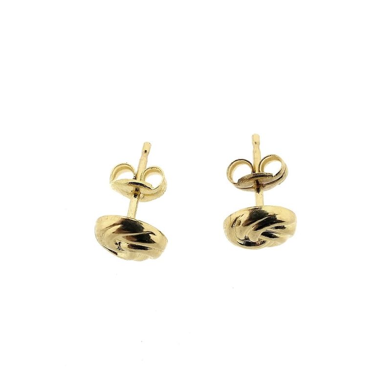 Image 6 of Golden subtle stud earrings
