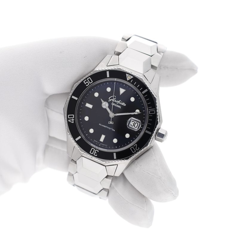 Image 7 of Glashütte Sport 'Dodecagonal' 10-330-90-904; Automatic men's watch