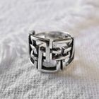 Image 2 of Silver wide ring