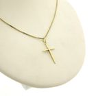 Image 8 of Gold pendant with a subtle cross