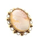 Image 4 of Antique gold brooch with cameo