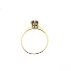 Image 5 of Gold Solitaire Ring with Zirconia