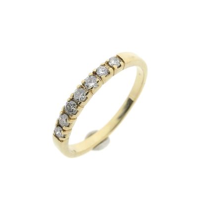 Image 1 of Gold ring with diamond | Approx. 0.28 ct.