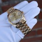 Image 29 of Rolex Day-Date 36mm 'Diamond Dial' 118238; 18k. Gold watch in full set