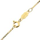 Image 6 of Gold necklace with garnet stones; 43 cm | Uno A Erre