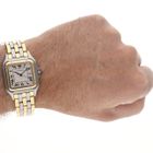 Image 25 of Cartier Panthère '3 Row' Large/Jumbo 183957; 18ct. Gold/steel watch