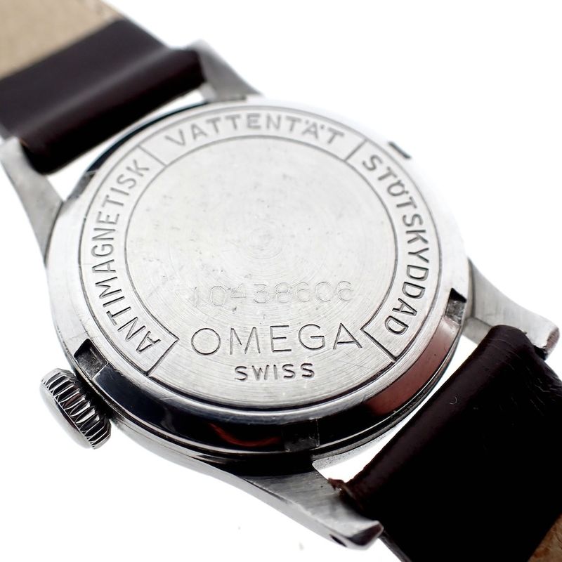 Image 3 of Omega Officer; Swedish WWII watch