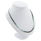 Image 2 of 9 carat emerald bead necklace