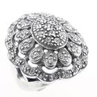 Image 5 of Silver ring with zirconia