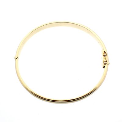 Image 1 of Solid gold slave bracelet.