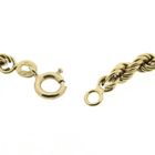 Image 7 of Gold twisted link chain | 51 cm
