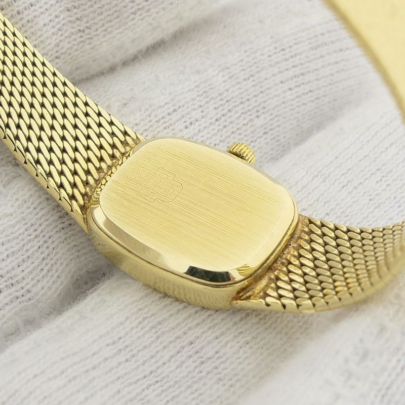 Image 7 of Bonard Geneva; 14k gold ladies' watch with diamonds