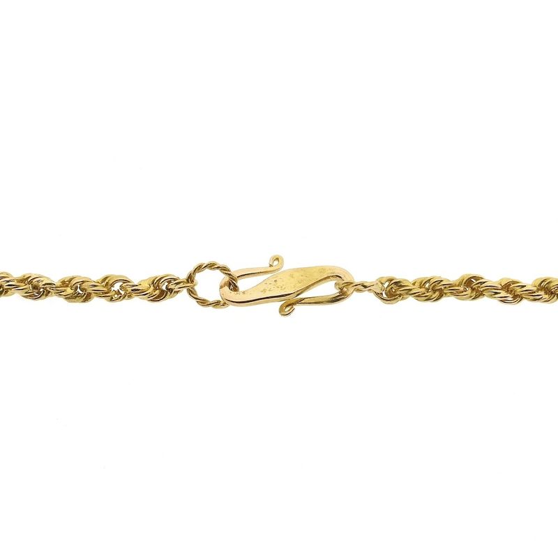 Image 4 of 22 carat gold twisted link chain