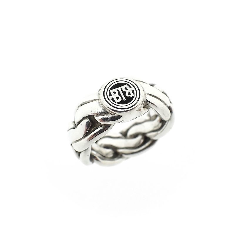 Image 1 of Silver Buddha to Buddha ring