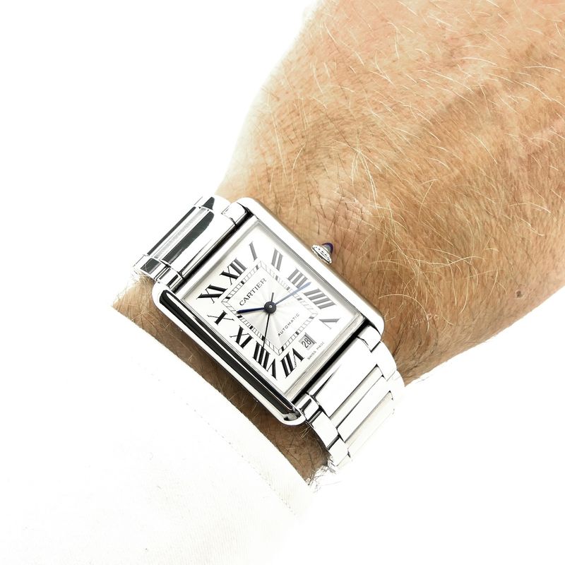 Image 19 of Cartier Tank Must XL WSTA0053; Automatic men's watch