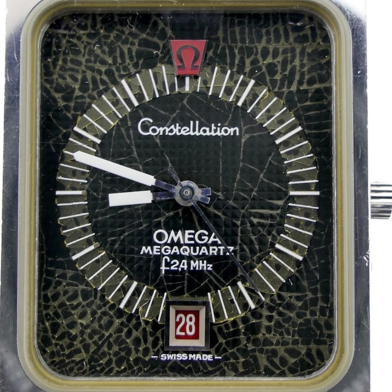 Image 5 of Omega Constellation Megaquartz f2,4Mhz; Vintage herenhorloge