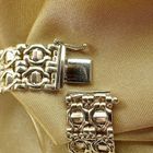 Image 7 of Gold wide women's necklace | 45.5 cm