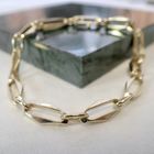 Image 4 of Gold closed forever link bracelet